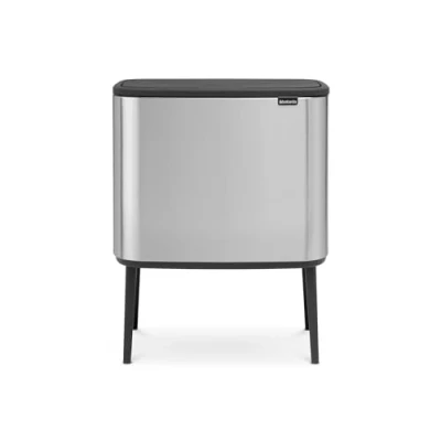Image of Brabantia Bo touch Bin 36L Inner Bucket (Matt Steel Fingerprint Proof) Waste Kitchen Soft