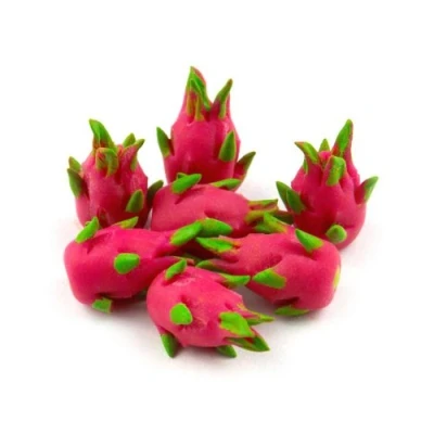 Image of MyTinyWorld 5 x Dolls House Miniature Handmade Whole Dragonfruits