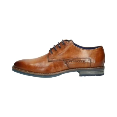 Image of bugatti Men&#039;s Ben Comfort Lace Shoe, Cognac, 9.5 UK