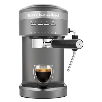 Image of Kitchenaid 5KES6403BDG Semi Automatic Espresso Charcoal Grey