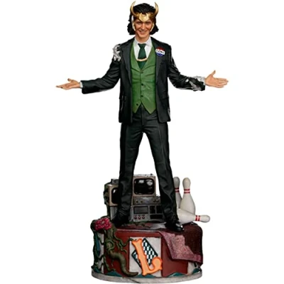 Image of Iron Studio MARVEL Loki President Variant Statue 1/10 Art Scale 25cm