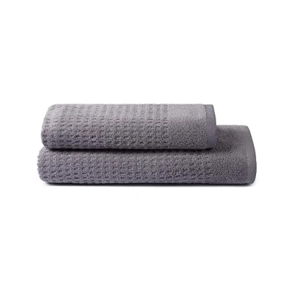 Image of SWEET HOME Bath Towels and Bidet in 100% Pure Cotton Terry Towel, Oeko Tex Zero Twist Certified Towel Set with 50 x 100 cm 40 cm, Soft Absorbent Also as a Gym