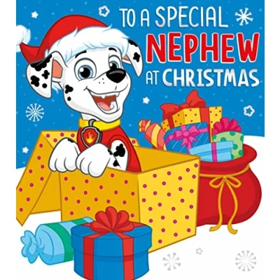 Image of Paw Patrol PTX23 Nephew Christmas Card
