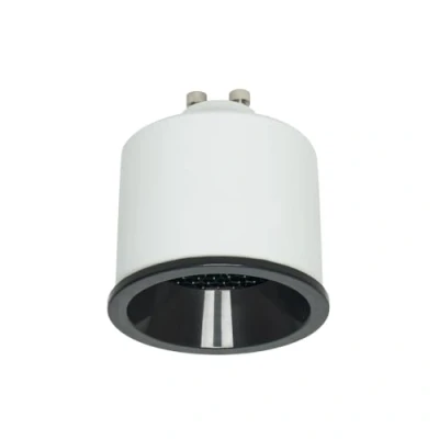 Image of LITECRAFT 5 Watt GU10 Anti Glare Cool White Dimmable Bulb (Pack of 3, Black)
