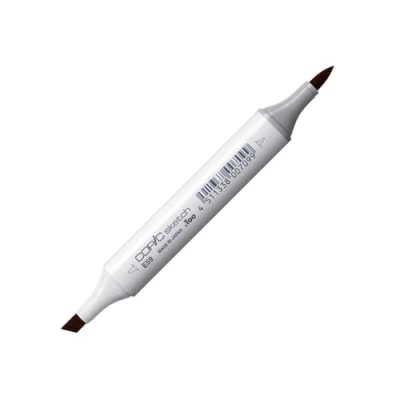 Image of Copic Sketch Coloured Marker Pen (E 59) Walnut, For Art &amp; Crafts, Colouring, Graphics, Highlighter, Design, Anime, Professional Beginners, Supplies Colouring Books