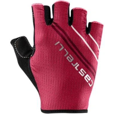 Image of CASTELLI 4519060 649 DOLCISSIMA 2 W GLOVE Women&#039;s Cycling gloves PERSIAN RED S