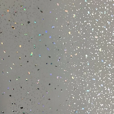 Image of DBS Grey Sparkle PVC Bathroom Cladding Ceiling Panels Shower Wet Wall Kitchen (17 Panels)