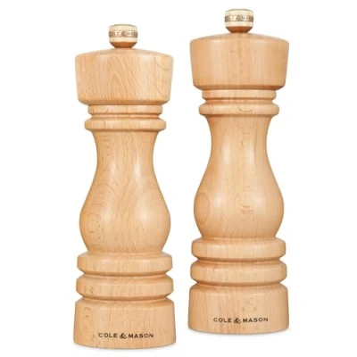 Image of Cole &amp; Mason London 18cm Natural Beech Gift Set