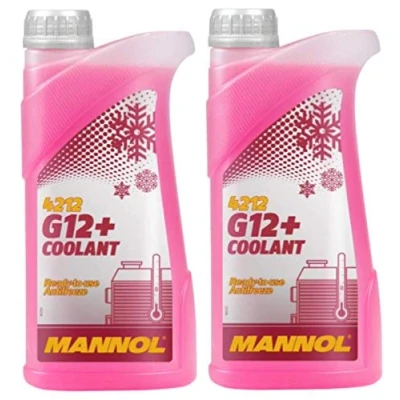 Image of MANNOL G12+ Ready to Use Coolant Antifreeze, TL774D TL774F, 2 litres