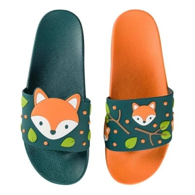 Image of Dedoles Slippers for Women, Men &amp; Kids Memory Foam Funny Designs Coffee Avocado Unicorn Music Lavender Comics Games Gift, Colour: Adorable Fox, Size: 9UK