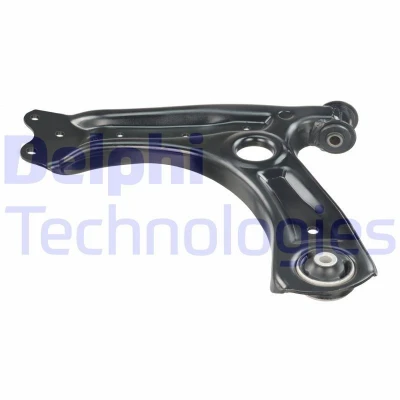 Image of 6R0407151B Suspension Arm DELPHI TC3211 without ball joint Right, Lower Trailing Sheet Steel AUDI: A1 Sportback, Hatchback, SEAT: Ibiza 4