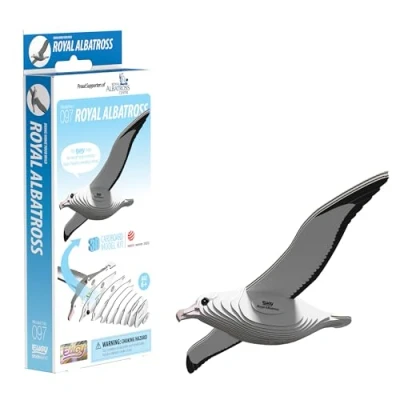 Image of EUGY Royal Albatross 3D Model Craft Kit