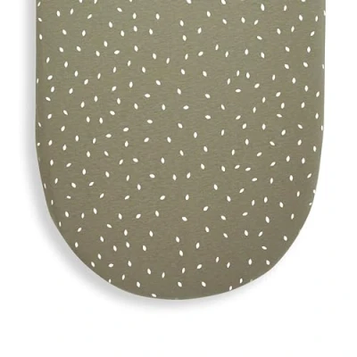 Image of the Little Green Sheep Moses Basket Baby Crib Fitted Sheets for Nursery, Organic Cotton, Breathable, Super Soft and Luxurious, Neutral Boys Girls (35cm x 75cm) (Juniper Rice)