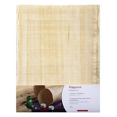 Image of Herbin 91000T Pack of 3 papyrus sheets A4