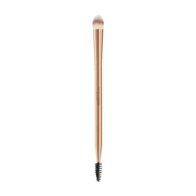 Image of Brow Duo Brush from Sculpted by Aimee Travel Friendly, Double Ended Synthetic Eyebrow with Spoolie For Brushing and Concealer Application