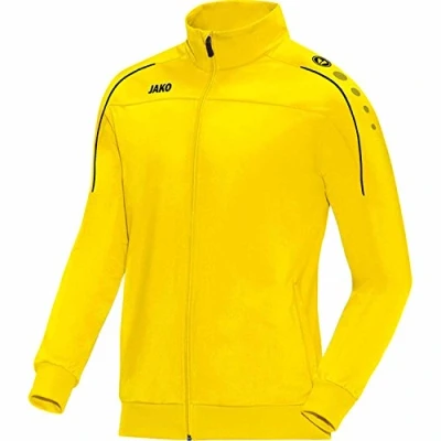 Image of Jako Men&#039;s Classico Polyester Jacket, Men, Classico, Lemon