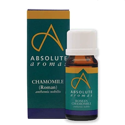 Image of Absolute Aromas Roman Chamomile Essential Oil 10ml 100% Pure, Natural, Vegan, Undiluted and Cruelty Free for use in a Diffuser Aromatherapy Blends