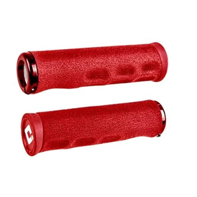 Image of ODI Dread Lock MTB Grips 130mm Red