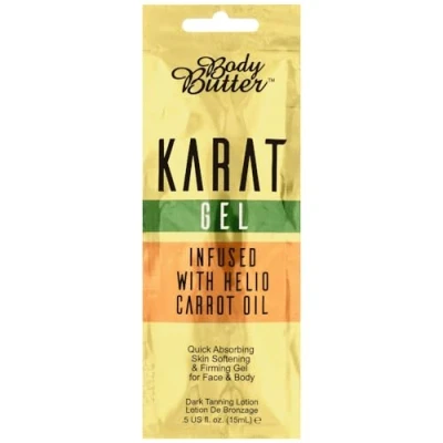 Image of Body Butter Karat Gel Accelerator Tanning Lotion Infused with Helio Carrot Oil (15ml)
