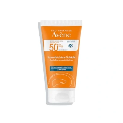 Image of Avene Sun Fluid SPF 50+ Fragrance Free 50 ml