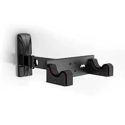Image of Meliconi MyBike Space saving Wall Mounted Bicycle Stand, Outdoor and Indoor Bike Foldable Steel Frame, Load Capacity 30 Kg, Made in Italy