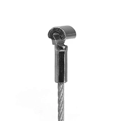 Image of STAS Steel Cable with Cobra 150 cm (ca. 59&quot;) Accessory pack of 10 pcs. for clip rail picture hanging systems.