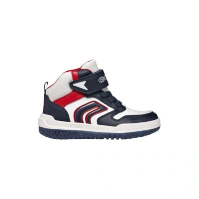 Image of Geox Boy&#039;s J Buzzerlight Boy a Sneaker, Navy White, 5 UK Child