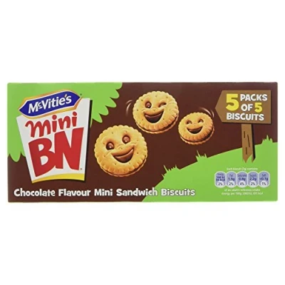 Image of McVitie&#039;s Mini BN 5 Packs of Biscuits, 175g