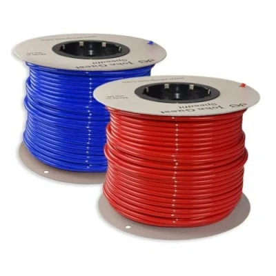 Image of John Guest 12mm Tube, Water Pipe Campervan Camper Motorhome 10m Kit (5m Red &amp; 5m Blue)