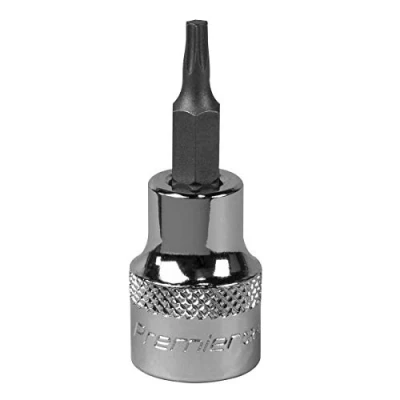 Image of Sealey Premier TRX Star* Socket Bit T15 3/8&quot;Sq Drive