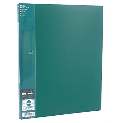 Image of Pentel DCF644D Presentation Folder A3/A4 40 Pockets Green