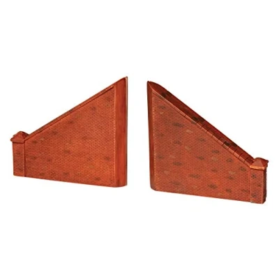 Image of Hornby R8545 Skaledale 00 Gauge Brick Tunnel Portal Side Walling, Brown