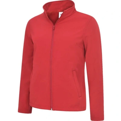 Image of Uneek UC613 Womens Soft shell Jacket Red (XL)