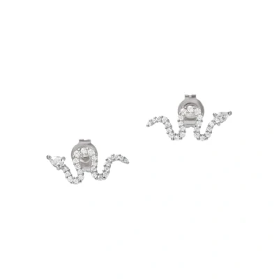 Image of Emporio Armani Women&#039;s Silver Sterling Earring, EG3602040