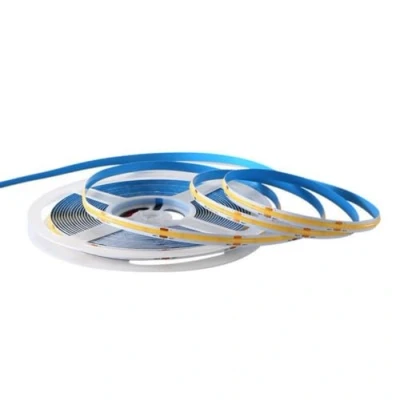 Image of anso Bright 12V/24V 5M 16.4ft 320LEDs/M Flexible Strip Light Waterproof FOB LED Tape Lights 10M 32.8ft (3000K Warm White,5M/Roll 24V)