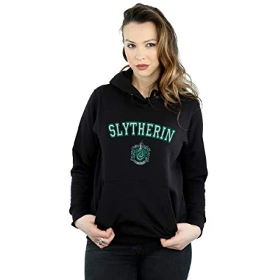 Image of Harry Potter Slytherin women&#039;s Sweatshirt in Black