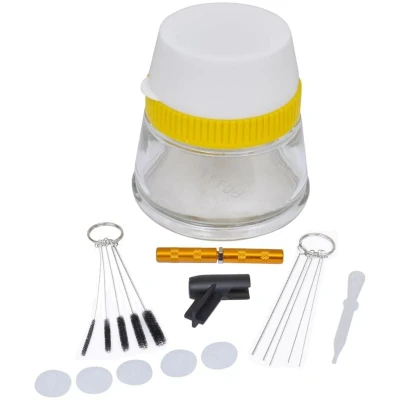 Image of vidaXL 3 in 1 Airbrush Cleaning Set