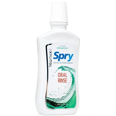 Image of Spry Natural Oral Rinse, Spearmint