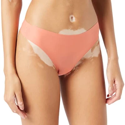 Image of Chantelle Women&#039;s, SOFTSTRETCH, Thong, Women&#039;s invisible lingerie, Goyave, One Size