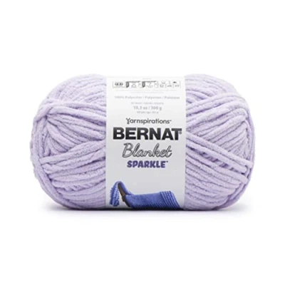 Image of Bernat Blanket Sparkle 300g Lavender