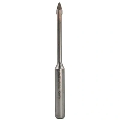 Image of Faithfull Carbide Hard Tile &amp; Glass Drill Bit 6mm