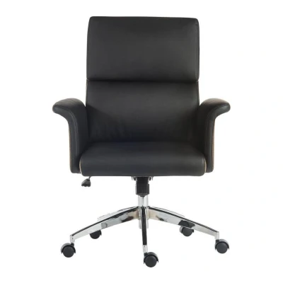 Image of TEKNIK Elegance Medium Faux Leather Executive Chair Black &amp; Brown