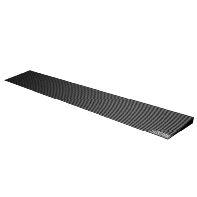 Image of LIEKUMM Wheelchair Ramp, 2cm Height Threshold 500KG Capacity Rubber Non Slip Transition Ramp for Doorway, Cuttable