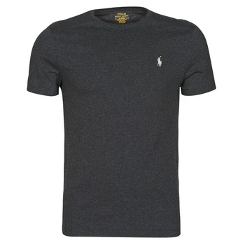 Image of Polo Ralph Lauren Short Sleeve Basic Tshirt, Men&#039;s, Size: XXL, Black marl heather