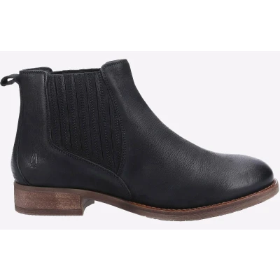 Image of Hush Puppies Women&#039;s Edith Ankle Boot, Black, 7 UK