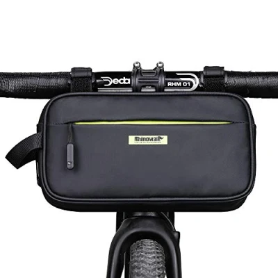 Image of Rhinowalk Bike Handlebar Bag, Multifunctional Waterproof Mountain Crossbar Front Bag Road Basket Bicycle Frame Waist Shoulder Professional Cycling Accessories