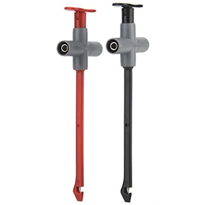 Image of Multimeter Test Leads Kit, Accuracy Puncture Probe Auto Repairing Clip Car Testing Tool Banana Lead 2Pcs P5010