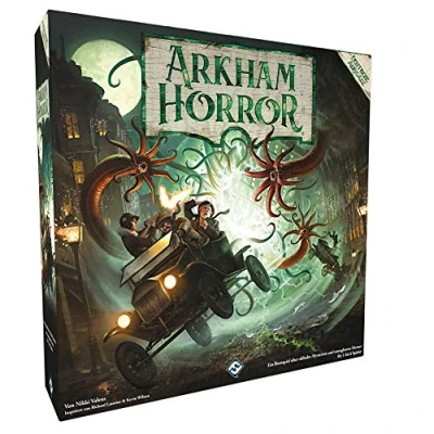 Image of Fantasy Flight Games, Arkham Horror 3rd Edition, Basic Game, Expert Strategy 1 6 Players, Ages 14+, 120+ Minutes, German, Multicoloured, Multicoloured