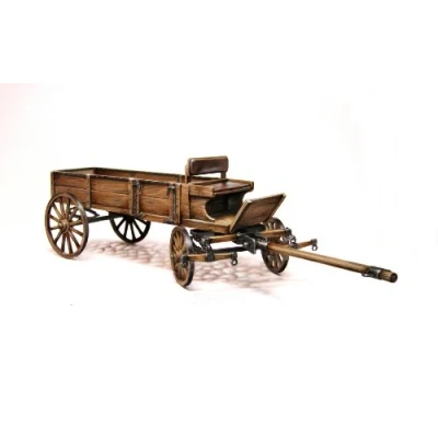 Image of Masterbox 1:35 Scale French Cart Assembly Parts