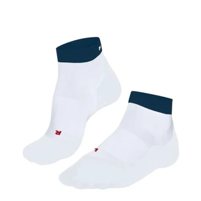 Image of FALKE Men&#039;s RU4 Endurance Short M Sso Cotton Anti Blister 1 Pair Running Socks, White 2002, 9.5 10.5